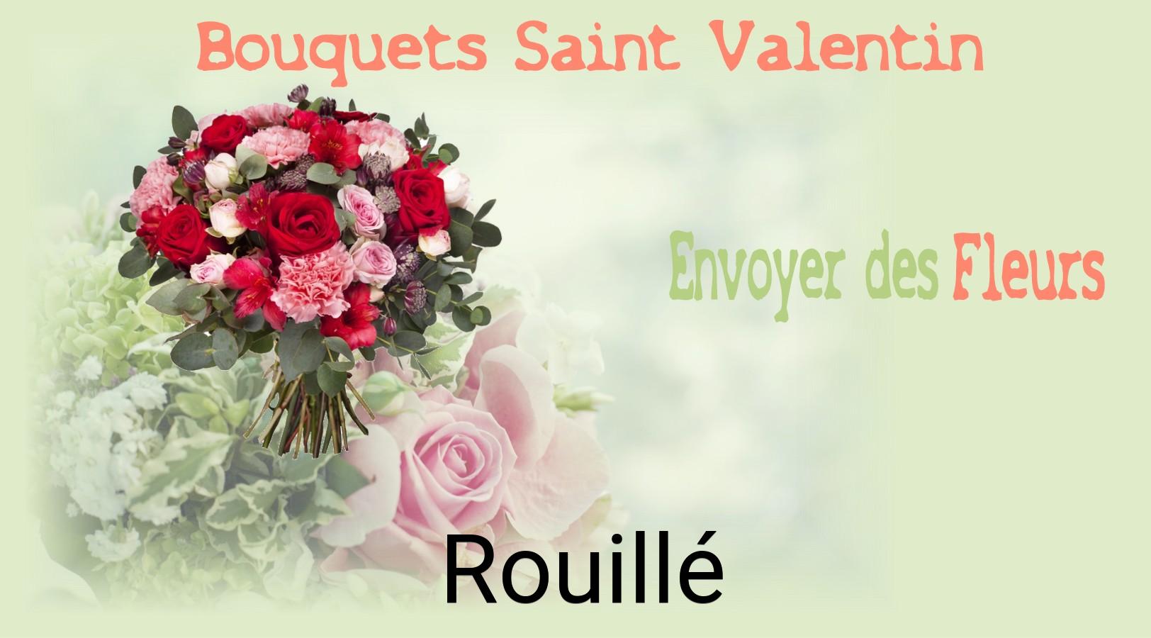 Roses de Saint-Valentin livrées à Rouillé